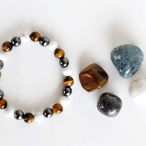 Competitive Price Meditation Gift Birthstone Tumbled Stones Set Astrology Gift GEMINI Zodiac Crystals Kit for Purchase