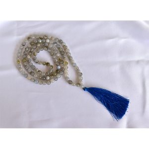 High Quality Meditation and Intention Setting Usage 108 Beads 100% Natural Labradorite Gemstone 8mm Mala for Supplier