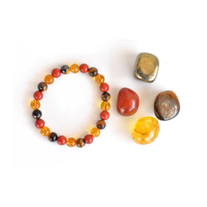 Enhance Courage & Personal Strength Premium Natural CONFIDENCE Intention Crystals Kit Healing Meditation Gift Best Market Price